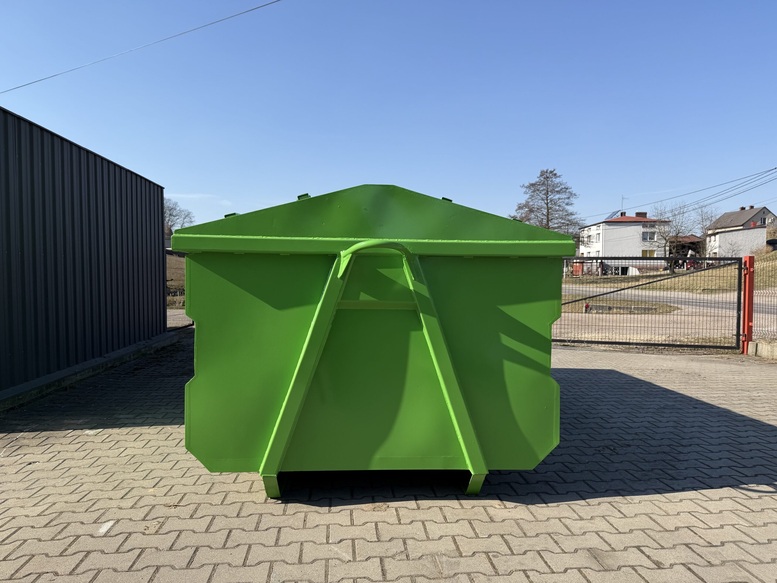 Kontener Hakowo-Bramowy KP7 z klapami - obrazek 2