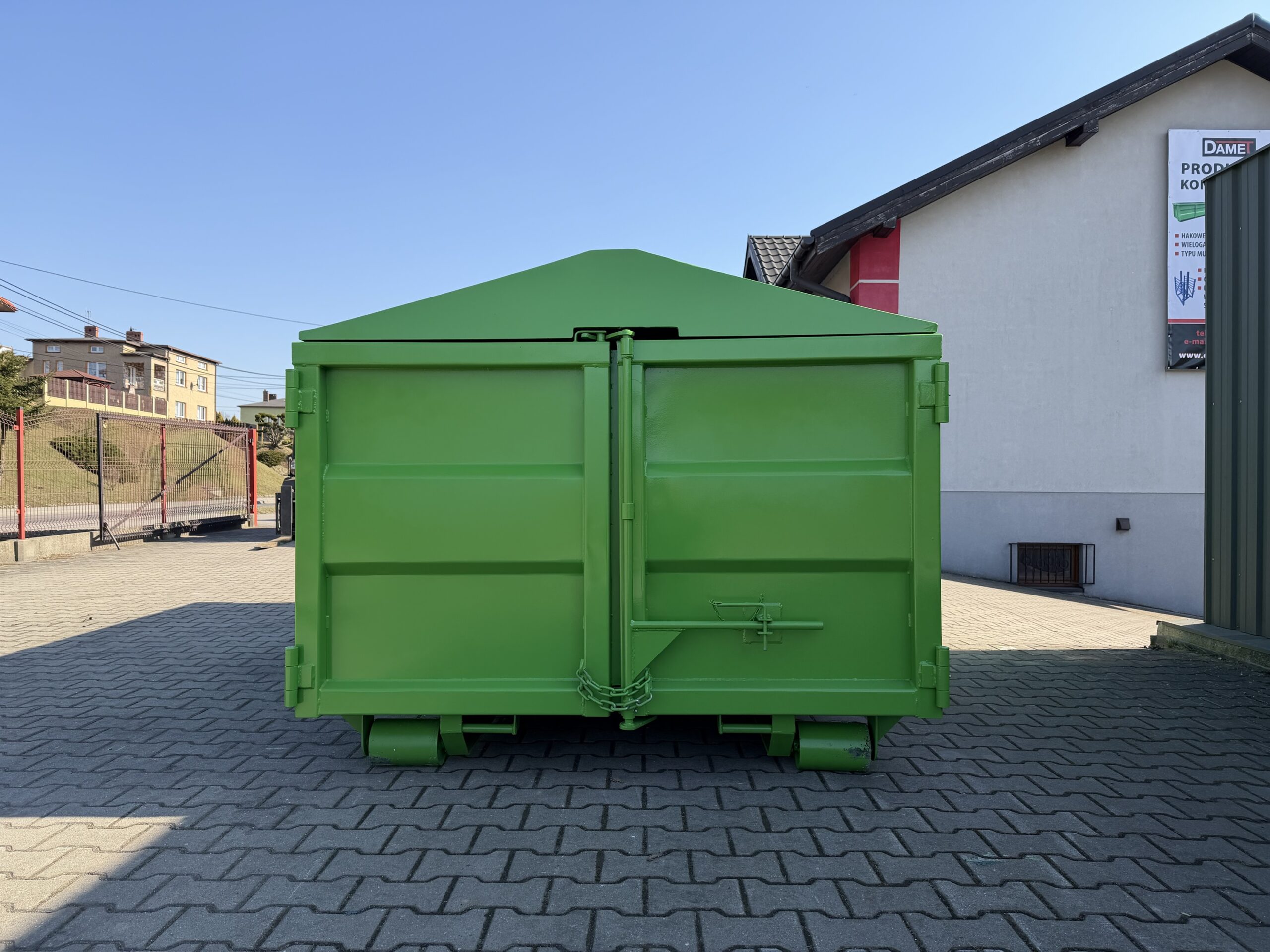 Kontener Hakowo-Bramowy KP7 z klapami - obrazek 5